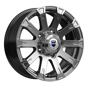 K&K Байкал 7x16 5*139.7 ET35 DIA95.3 Дарк платинум